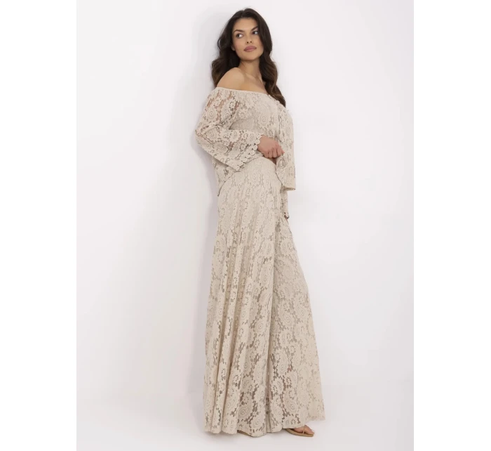 Spodnie MI SP model 21057845 beżowy - FPrice