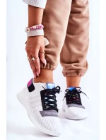 Dámská sportovní obuv nazouvací Bíle Klayra Dámská sportovní obuv nazouvací Bíle Klayra