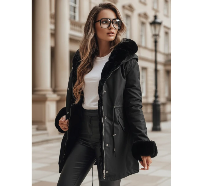 Dámská zimní bunda ARCTIC černá FashionStreet TY3986 Dámská zimní bunda ARCTIC černá FashionStreet TY3986