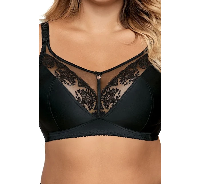 Dámská podprsenka 1691/1 Libi black plus - AVA Dámská podprsenka 1691/1 Libi black plus - AVA