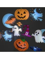PROJEKTOR LED PROJEKTOR VYMĚNITELNÝ FILM HALLOWEEN SVÁTKY