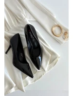 Lakované Eko Kožené Dámské Lodičky S  Černé model 21711378 - Boto