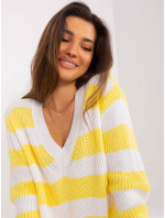 Sweter BA SW 8030.58P żółty