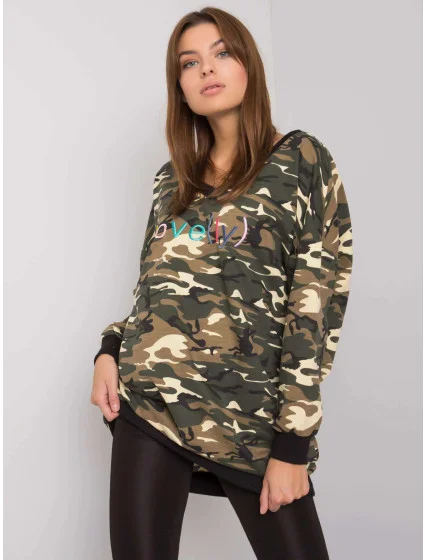 Dámská tunika s vzorem model 17011712 - FPrice Dámská tunika s vzorem model 17011712 - FPrice