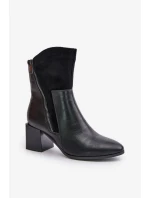 Boty na podpatku  model 201006 Step in style