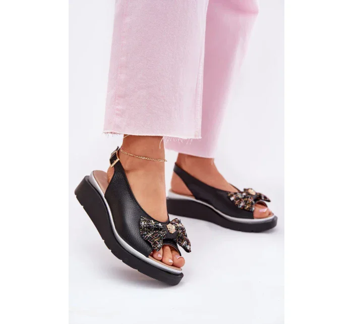 Bota na klínech model 214997 Step in style Bota na klínech model 214997 Step in style