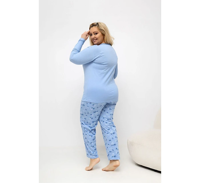 Pohodlná pyžama pro plnoštíhlé model 226133 Forever Pink