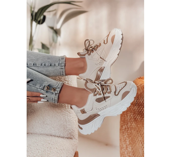CELESTIC dámské tenisky na platformě béžové FashionStreet ZY0818