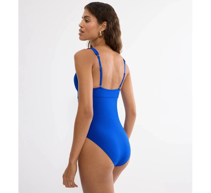 Dámské jednodílné plavky Summer Twist OP 02 - BLUE - modré 7446 - TRIUMPH