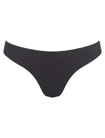 Dámské tanga ZERO Feel Pure String - BLACK - černé 0004 - SLOGGI