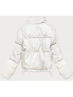 KRÓTKA KURTKA DAMSKA  ECRU model 21242559 - Ann Gissy
