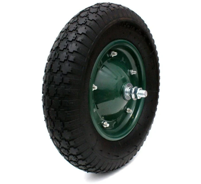 KOLEČKO TRAKAŘE PRO ZAHRADNÍ VOZÍK 38CM 4PR 4.00-8