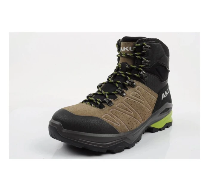 Aku pánská trekingová sportovní obuv Adapta Gore-tex kožená černá zelená