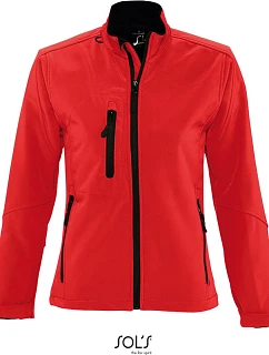SOL'S Roxy Dámská 3-vrstvá softshellová bunda model 22523900 pepper red