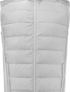 Cutter & Buck Oak Harbor Vest Men Pánská hybridní vesta 68.1476 silver
