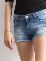 JMP SN S1618 šortky.16P modrá