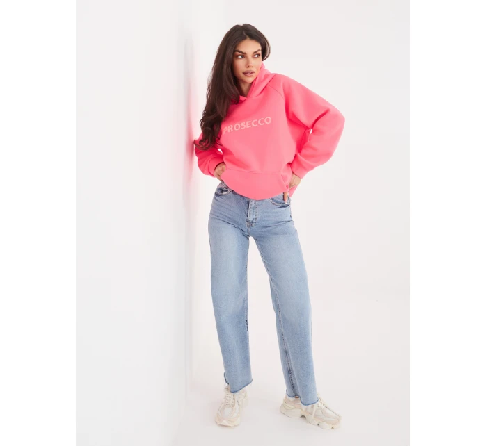 Mikina RV BL A1034.21 fluo růžová