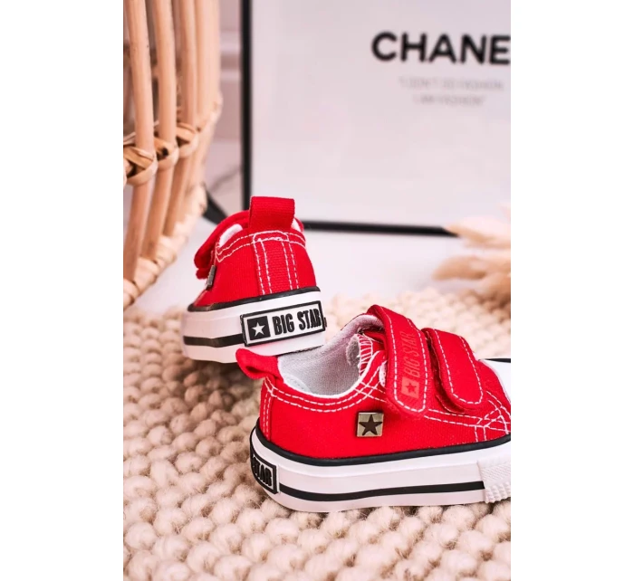 Dětské klasické tenisky Big Star - červené Dětské klasické tenisky Big Star - červené