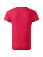 Fusion tričko pánské červený melír Fusion tričko pánské červený melír