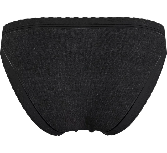 Dámské kalhotky 3Pack UW0UW05018 0V9 černé/fialové/sv. růžové - Tommy Hilfiger