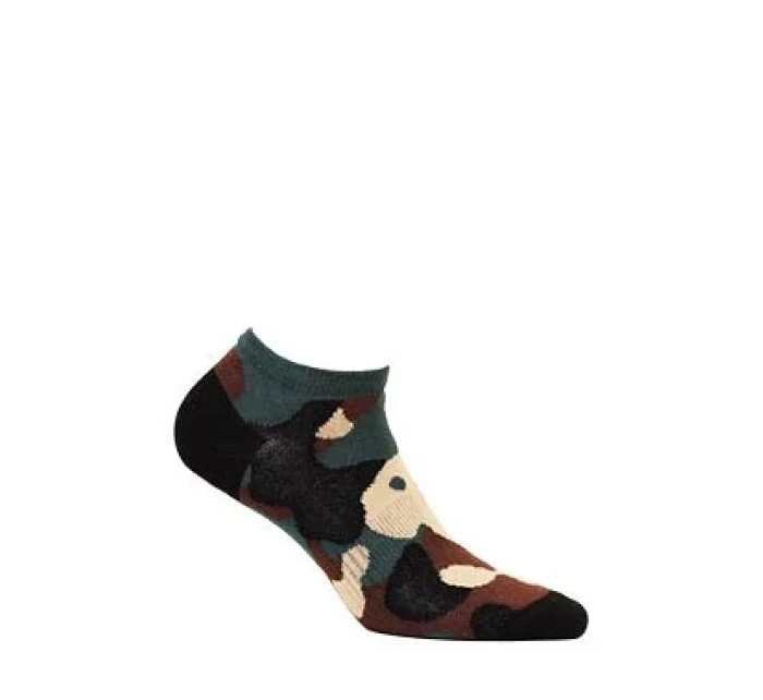 Pánské kotníkové ponožky Wola Sportive W91.1N3 Ag+ vzor Pánské kotníkové ponožky Wola Sportive W91.1N3 Ag+ vzor