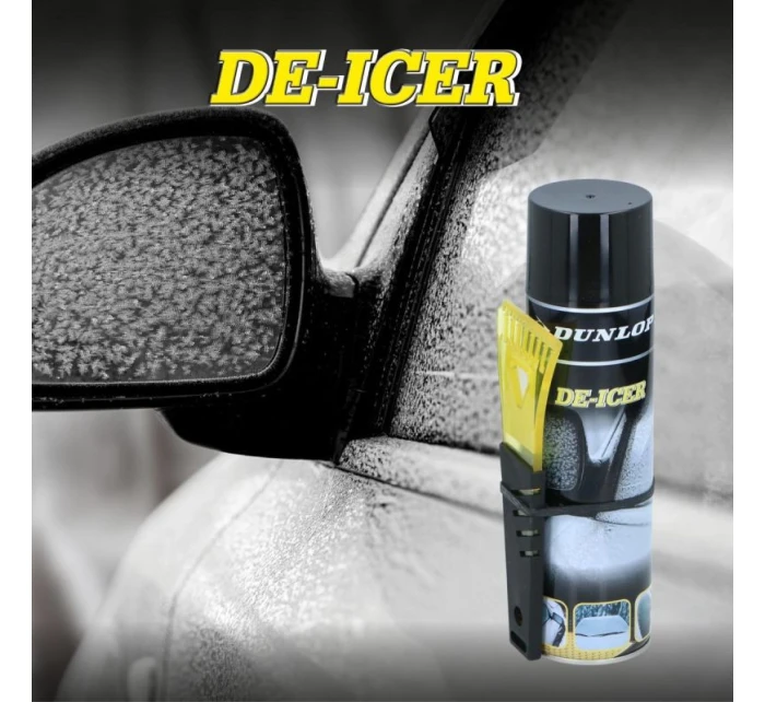 ROZMRAZOVAČ A ŠKRABKA NA SKLO DUNLOP 600 ML