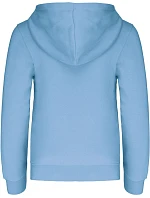 Kariban K 453 Dětská kontrastní mikina s kapucí 20.K453 sky blue/white Kariban K 453 Dětská kontrastní mikina s kapucí 20.K453 sky blue/white