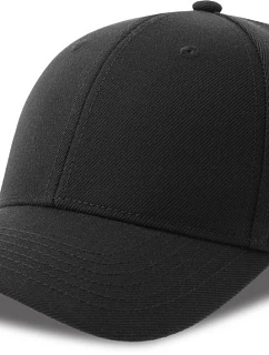 Atlantis Headwear Champion-S 6 panelová baseballová kšiltovka 33.0276 black