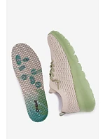 Materiálové Dámské Sportovní Boty Béžové Helinae Materiálové Dámské Sportovní Boty Béžové Helinae