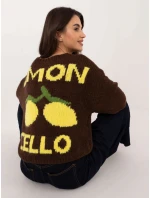 Jumper MI SW 2108.92 hnědý Jumper MI SW 2108.92 hnědý