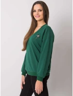 Mikina RV BL 7370.78P tmavě zelená