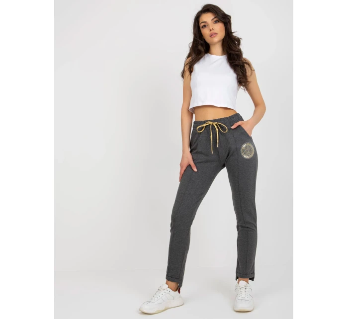 Tepláky RV DR 6742.57 tmavě šedá