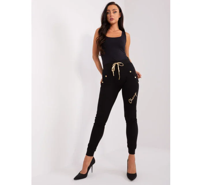 Spodnie dresowe RV DR model 18843594 czarny - FPrice