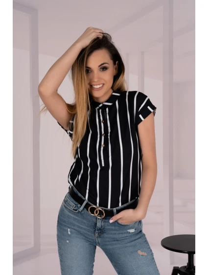 Ouranila Černá halenka - Merribel Ouranila Černá halenka - Merribel