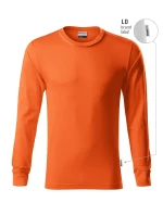 Resist LS triko unisex oranžová 11 (brand label)