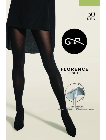 FLORENCE 50 - Dámské 3D punčocháče 50 DEN-5 FLORENCE 50 - Dámské 3D punčocháče 50 DEN-5
