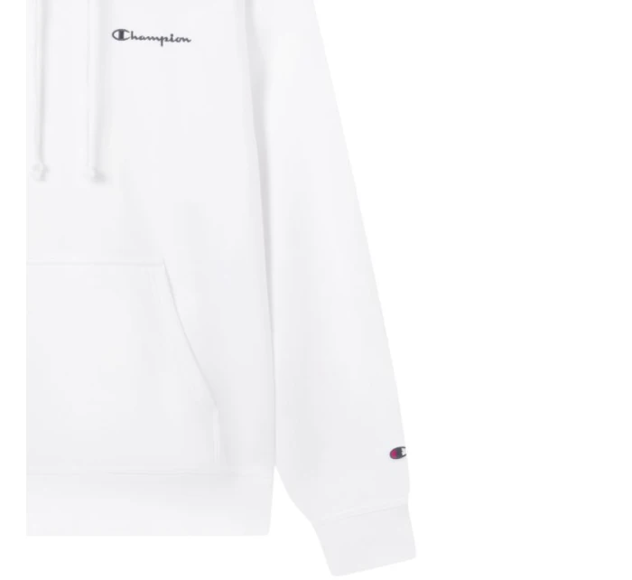 Pánská mikina s kapucí bílá pánské model 21813895 - CHAMPION Pánská mikina s kapucí bílá pánské model 21813895 - CHAMPION