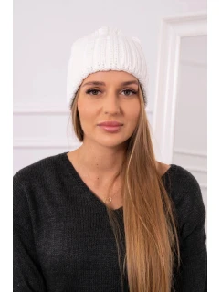 Dámská čepice Rebecca K345 bílá