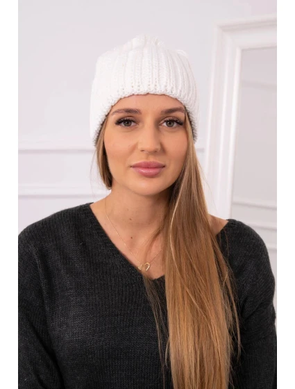Dámská čepice Rebecca K345 bílá Dámská čepice Rebecca K345 bílá