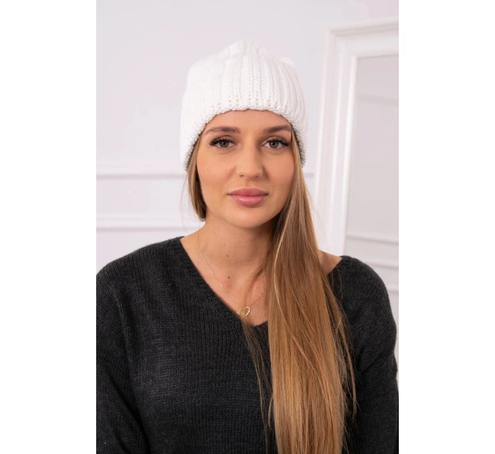 Dámská čepice Rebecca K345 bílá Dámská čepice Rebecca K345 bílá