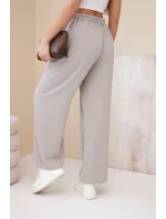 Kalhoty s širokým nohavicí fango