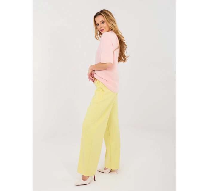 Kalhoty MI SP K104.14 světle žluté