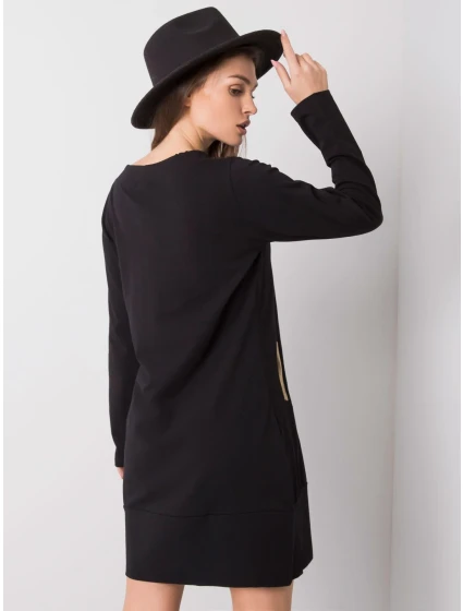 Šaty RV SK 6067.15x černá Šaty RV SK 6067.15x černá