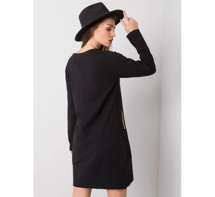 Šaty RV SK 6067.15x černá Šaty RV SK 6067.15x černá