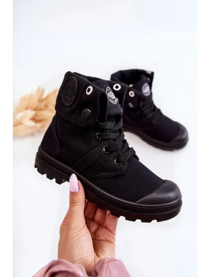 Dětské vysoké tenisky Černe Tobby Dětské vysoké tenisky Černe Tobby