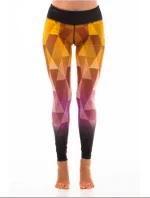 Dámské fitness legíny Six Deuce Nefertari SD-3850-YEPI - Litexo