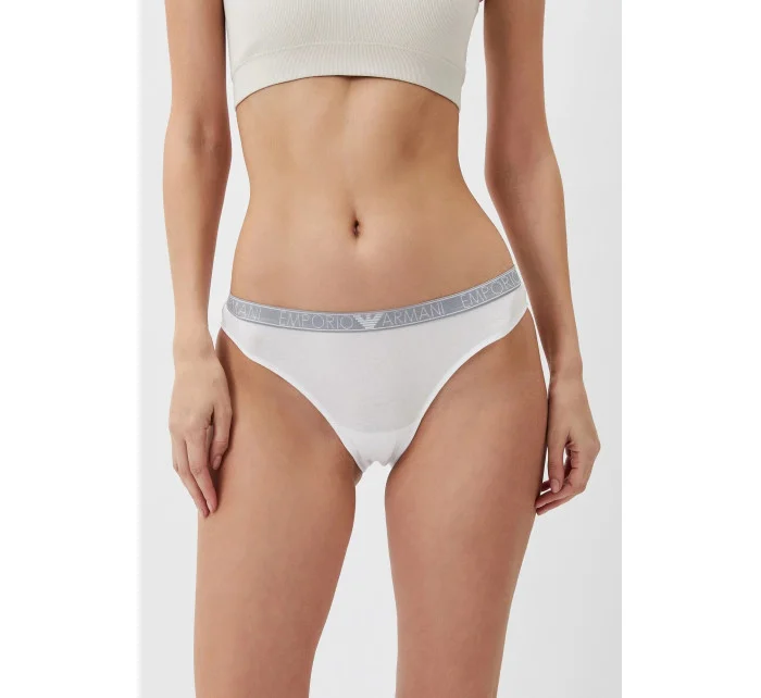 Dámské kalhotky 2Pack 164752 4R223 00010 bílé - Emporio Armani