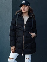 Dámská zimní bunda s kapucí GABRIELLE černá FashionStreet TY4366