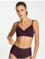 Julimex Simple T-Shirt Bra Dark Plum S-XL