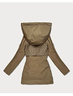 Dámská khaki bunda s monogramem Goodlookin (KK60412-2#)